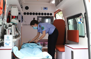 中央监护天荣医疗-5G+应急救援！