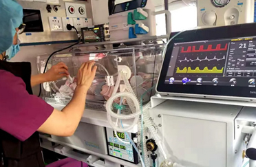 母亲胎儿监护天荣医疗，你知道什么是5G新生儿救护转运车？