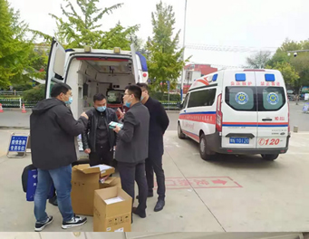 病人监护/转运监护天荣医疗-永城市中心医院医健集团急诊急救中心车载医联网暨智能急救云系统交付！