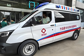 5G急救装备/急诊急救信息化系统天荣医疗-湖北竹溪人民医院5G监护型救护车，为急危重症患者赢得救治时间